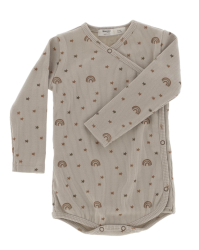 Body zavinovacie, motv dha, ORGANIC, ve. 62/68, lososov