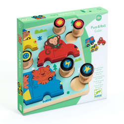 Puzz & Roll: 3 farebn autka