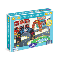 Mesto: Obrovsk Puzzl'Up puzzle Crazy Motors, 28 + 6 dielikov