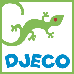 Samolepiace logo Djeco na dvere